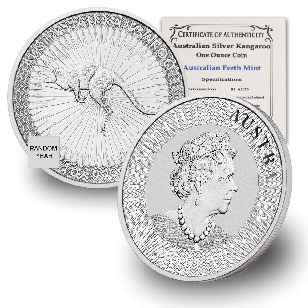 1 oz Australian Silver Kangaroo Coin H95613