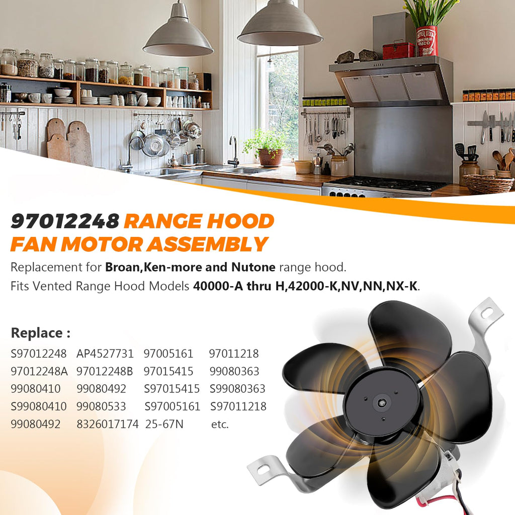 Range Hood Fan Motor Y8694