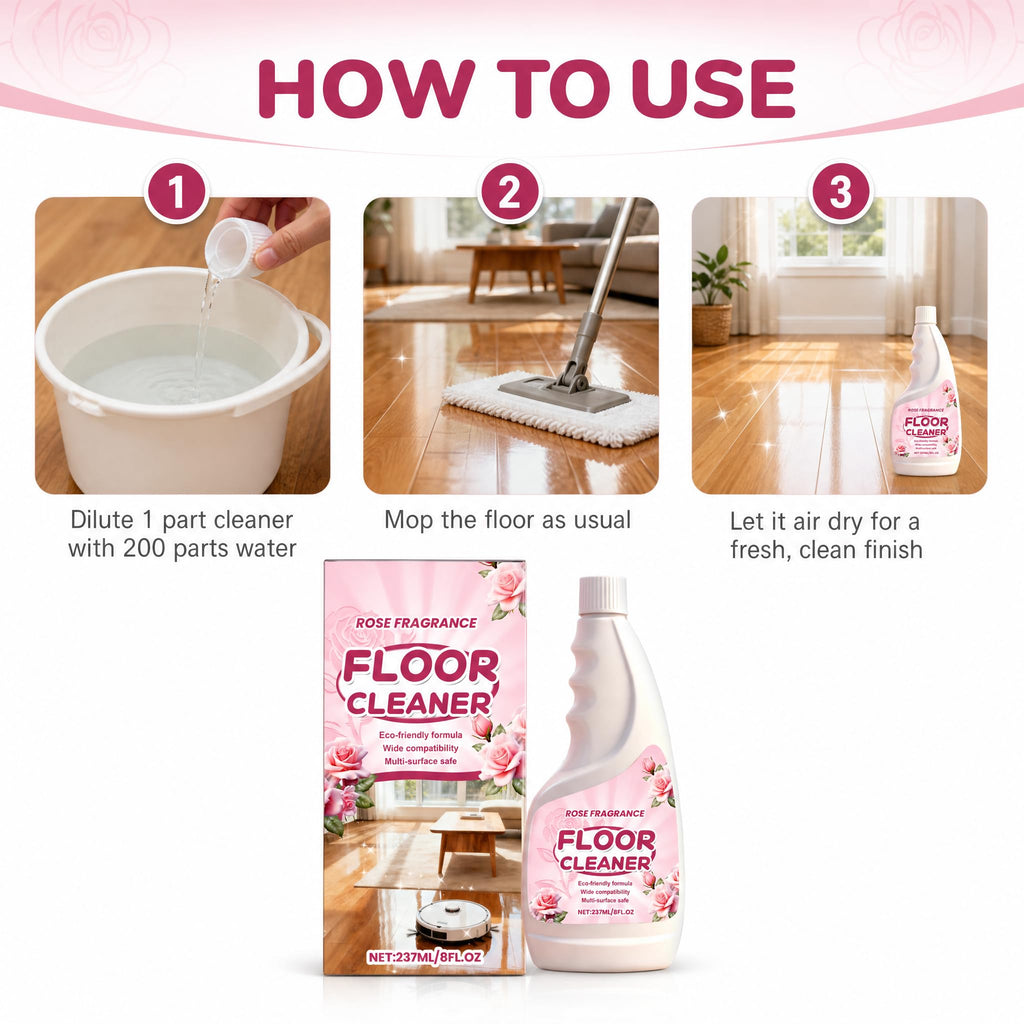 Rose Scent Floor Cleaner 8 fl.oz A24916