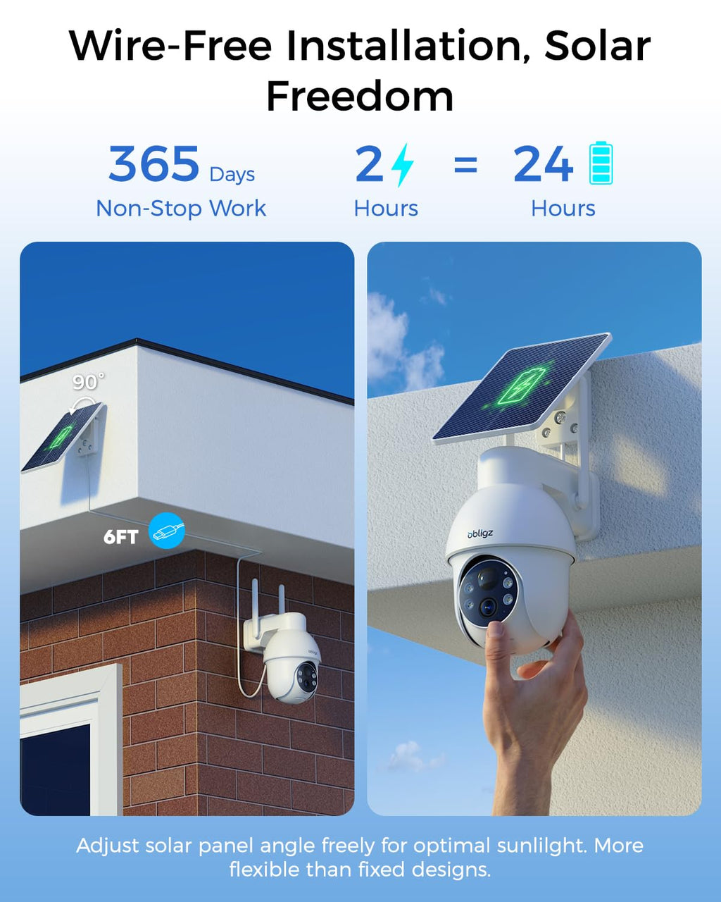 4MP Home Security Cameras with 64GB Local Storage K548