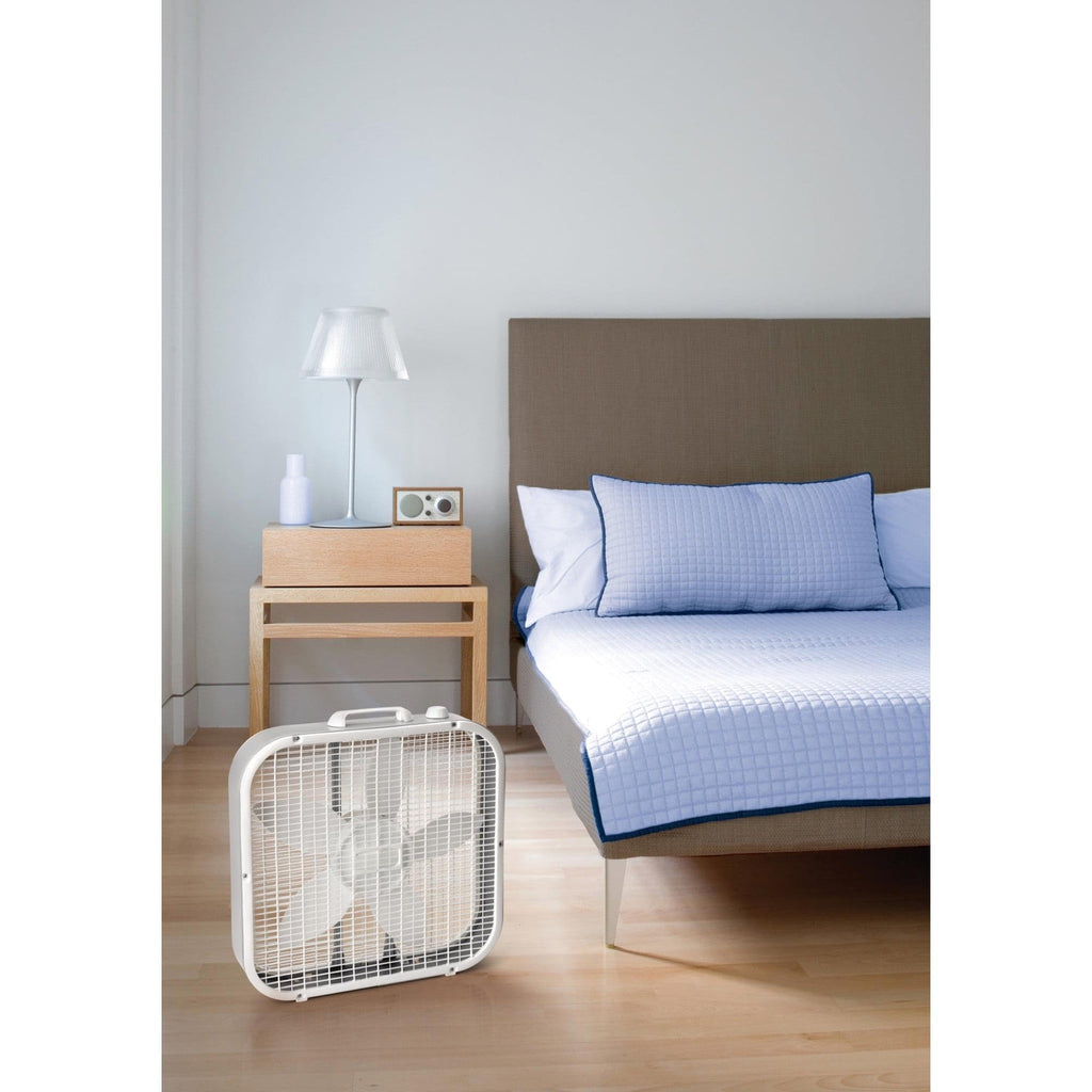 20 Inch White Box Fan V855863