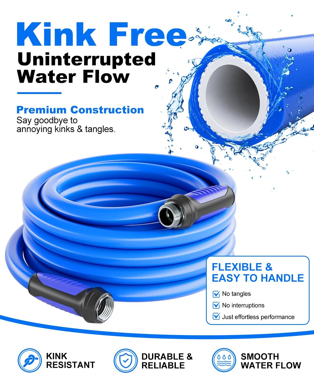 Garden Water Hose 100 ft x 5/8" M96745