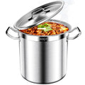 40QT Stainless Steel Stockpot with Lid P54431
