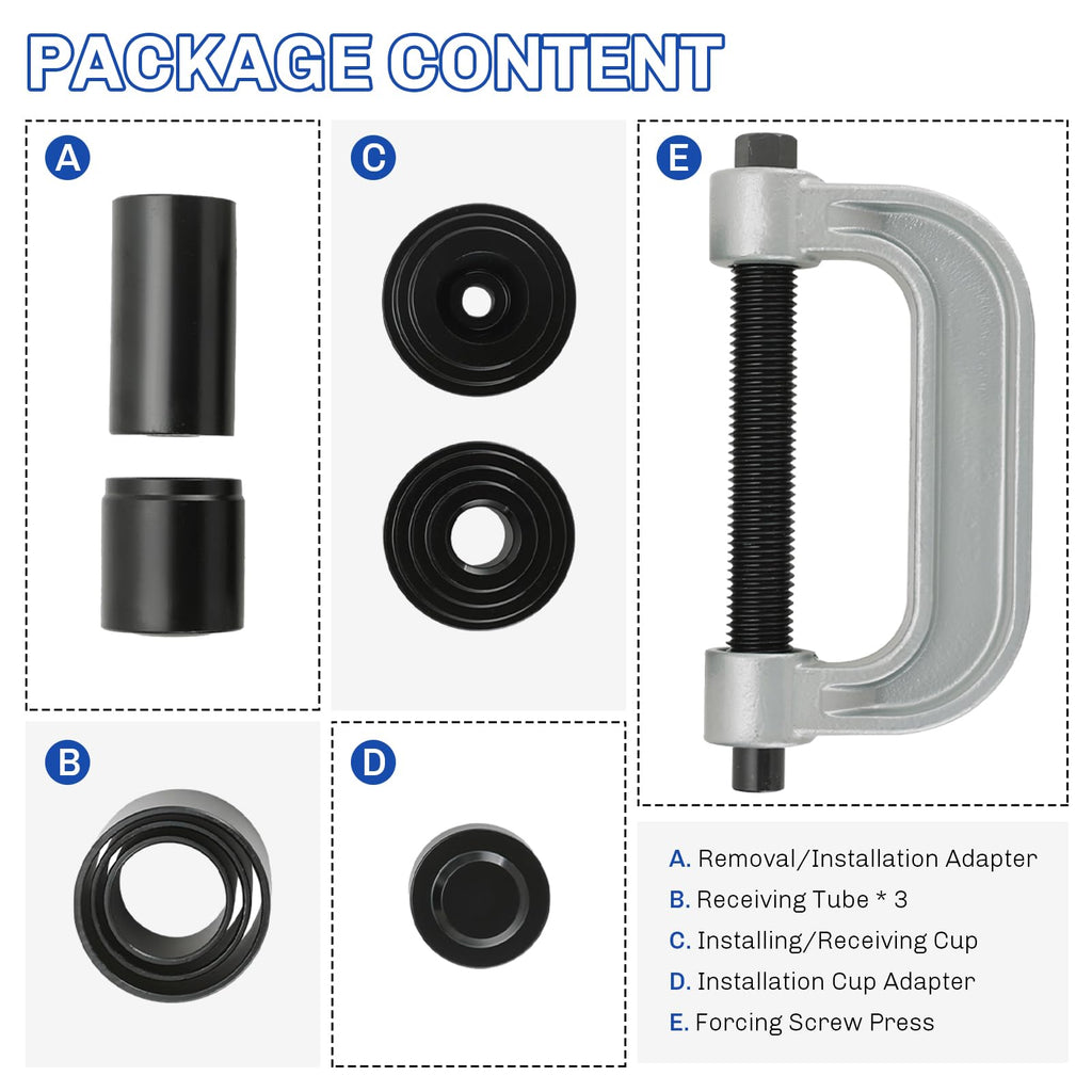 Ball Joint Press and U Joint Removal Tool Kit C1850