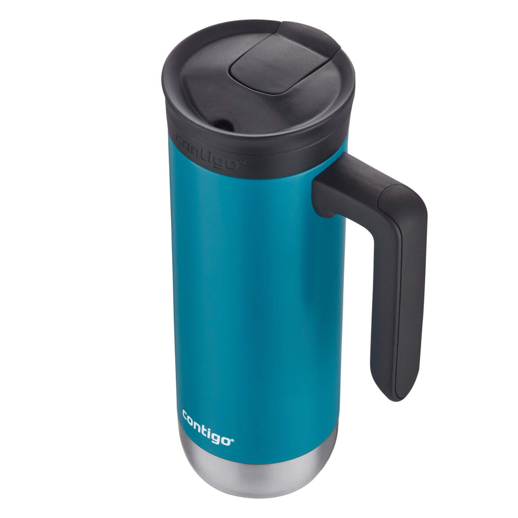 Stainless Steel 20oz Travel Mug with Handle C5194