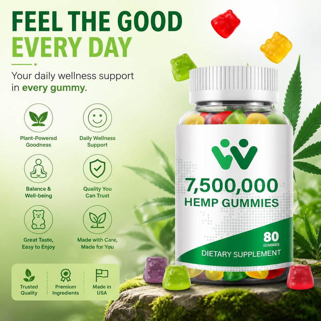 Organic Hemp Gummies 240 Count K8528