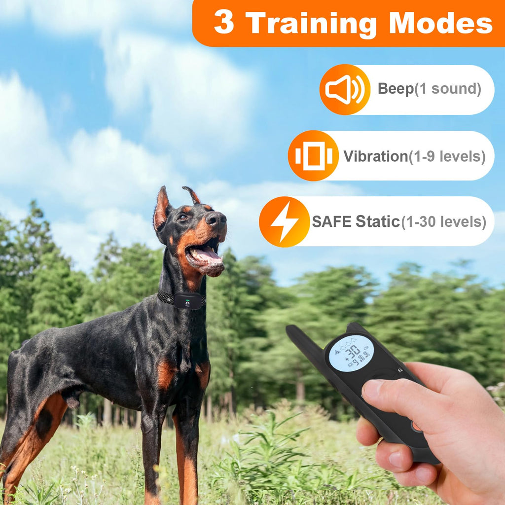 Wireless Dog Fence for 2 Dogs with Training Collar S35377