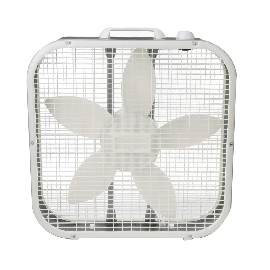 20 Inch White Box Fan V855863