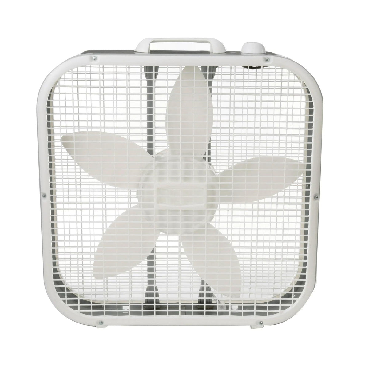 20 Inch White Box Fan V855863