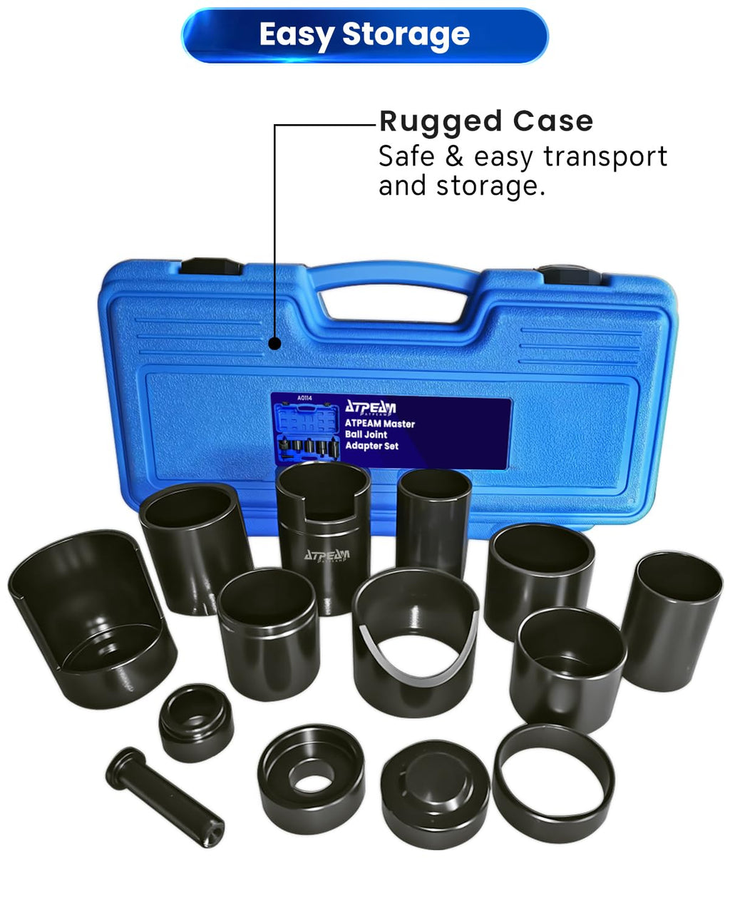14pcs Ball Joint Service Adapter Set G850010