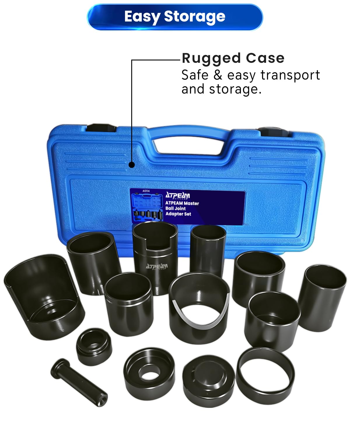 14pcs Ball Joint Service Adapter Set G850010