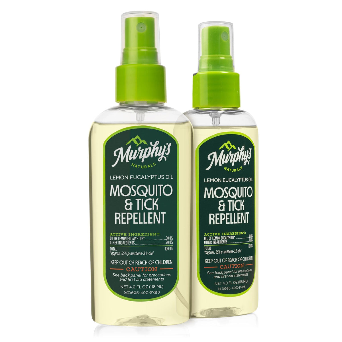 Mosquito & Tick Bug Repellent Spray 4 fl oz Pack of 2 I80074