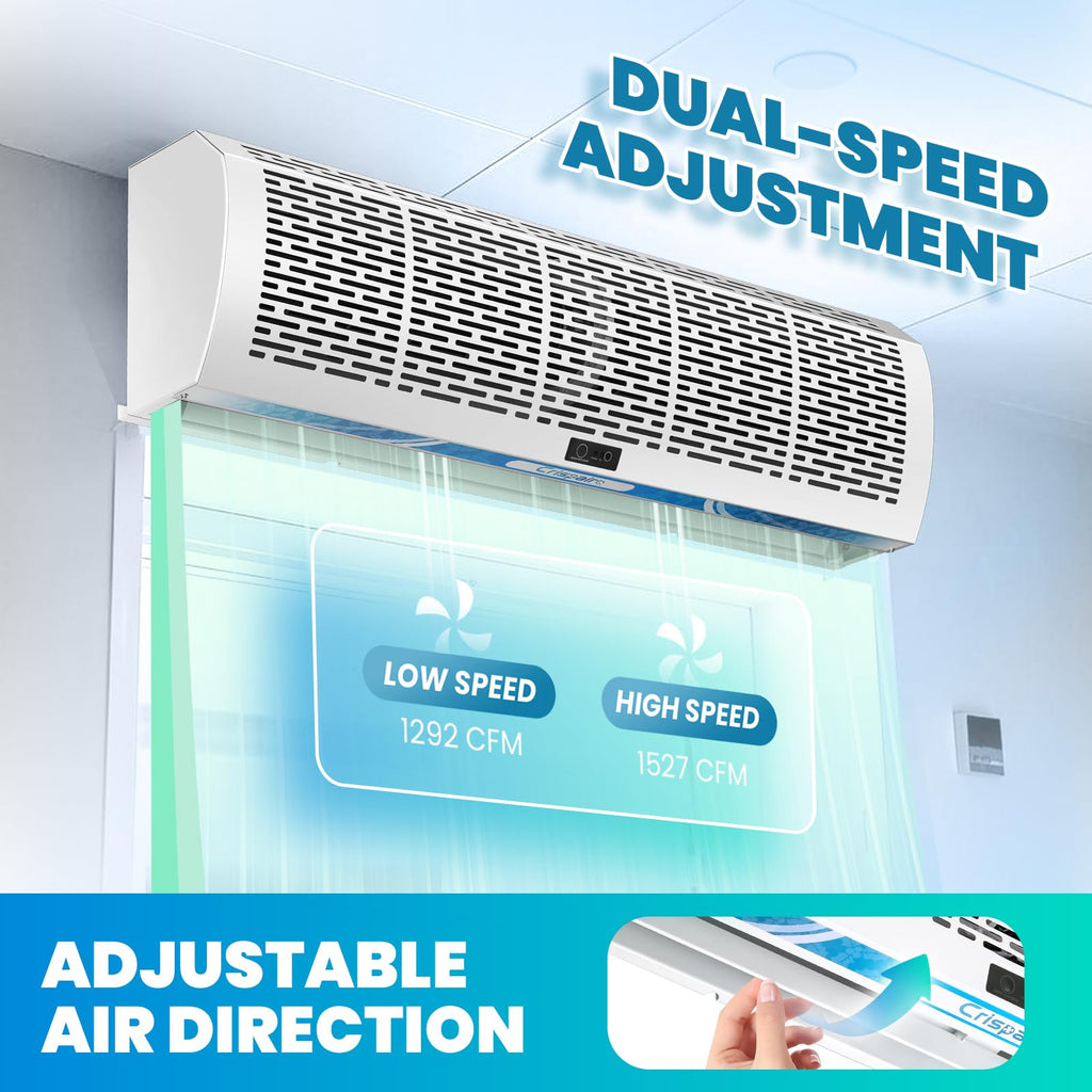 36 Inch Wall Mounted Air Curtain Fan J435