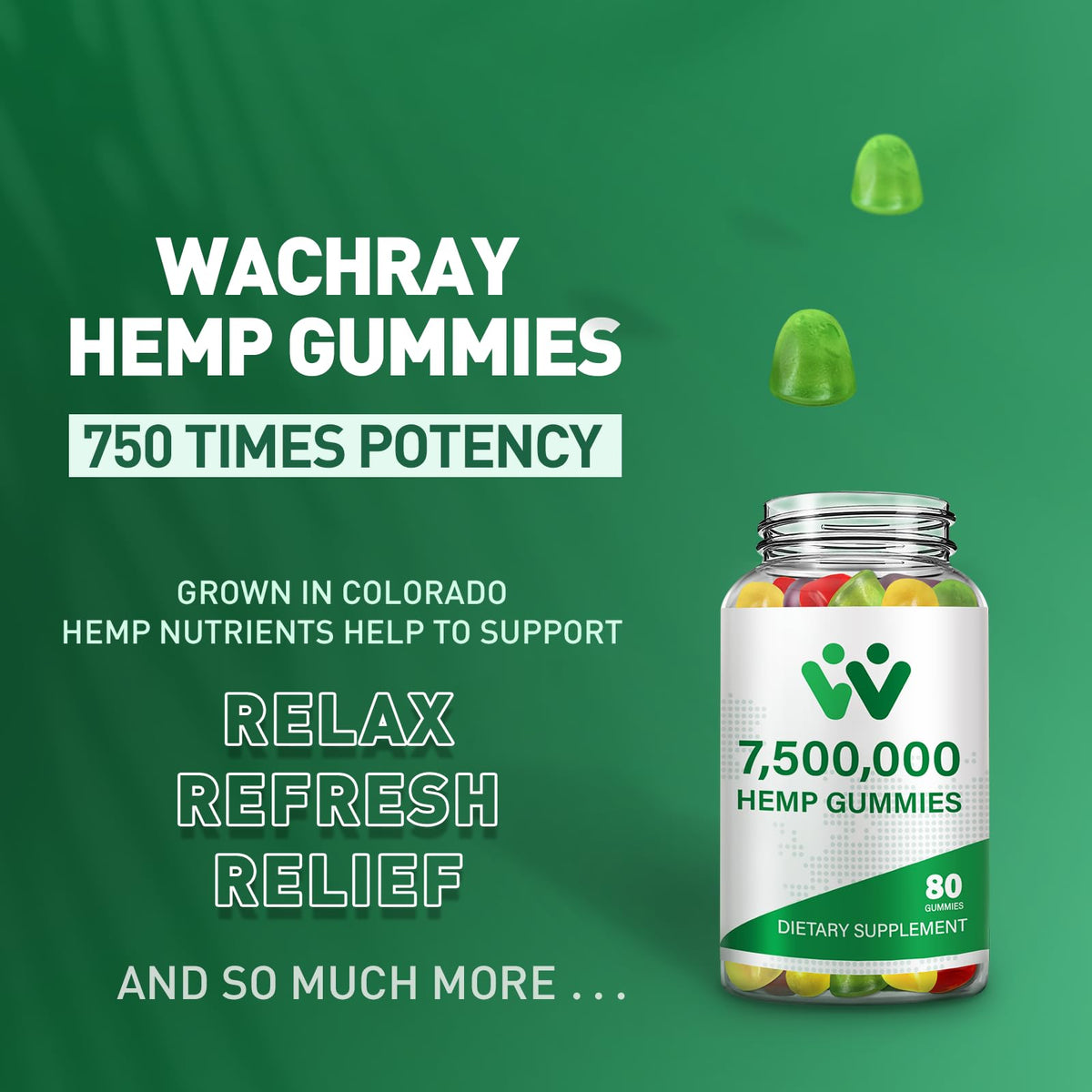 Organic Hemp Gummies 240 Count K8528