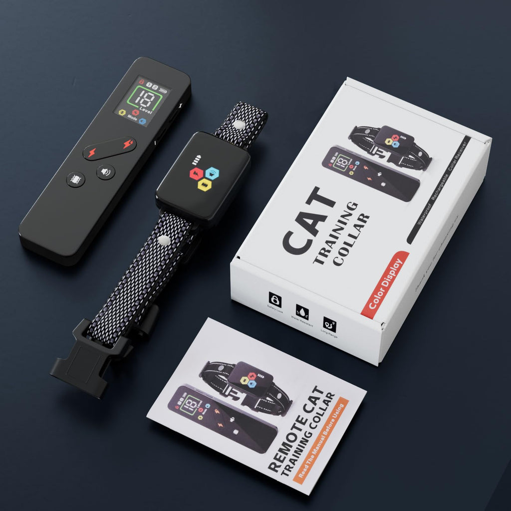 Remote Electric Cat Training Collar 3300FT IP67 Waterproof W1277