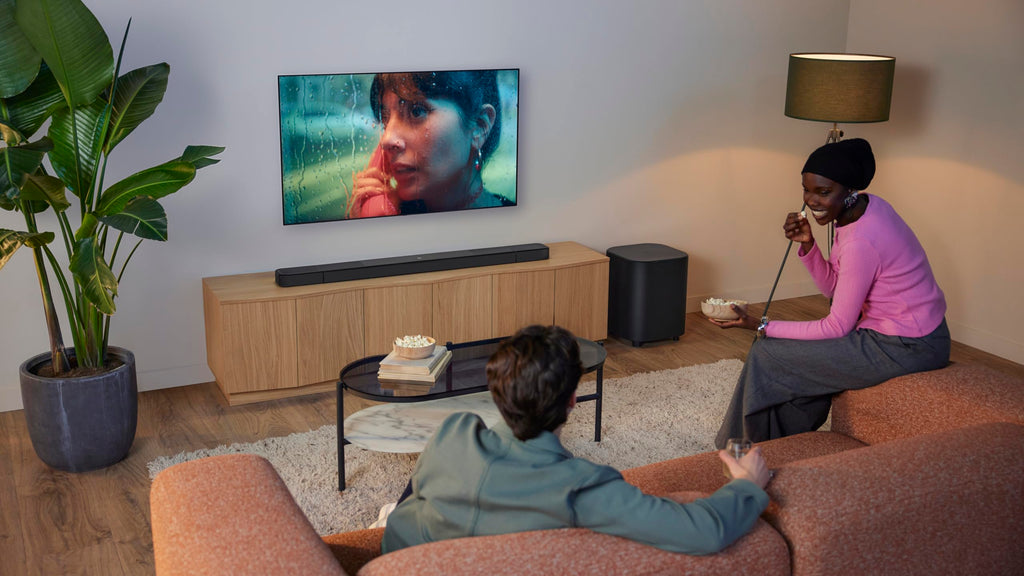 Black Dolby Atmos Soundbar with Detachable Speakers P255