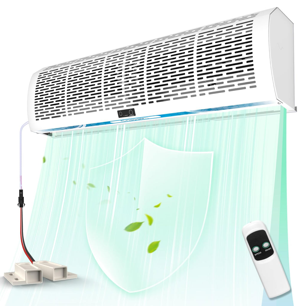 36 Inch Wall Mounted Air Curtain Fan J435