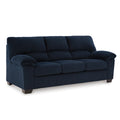 Navy Corduroy Sofa E20493
