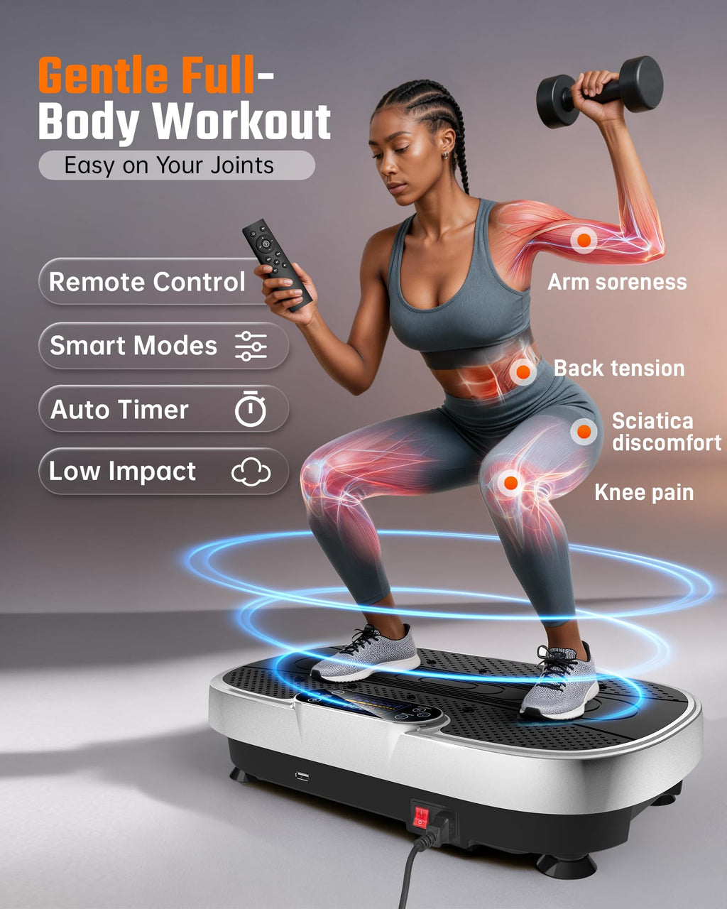 Vibration Plate Exercise Machine N322