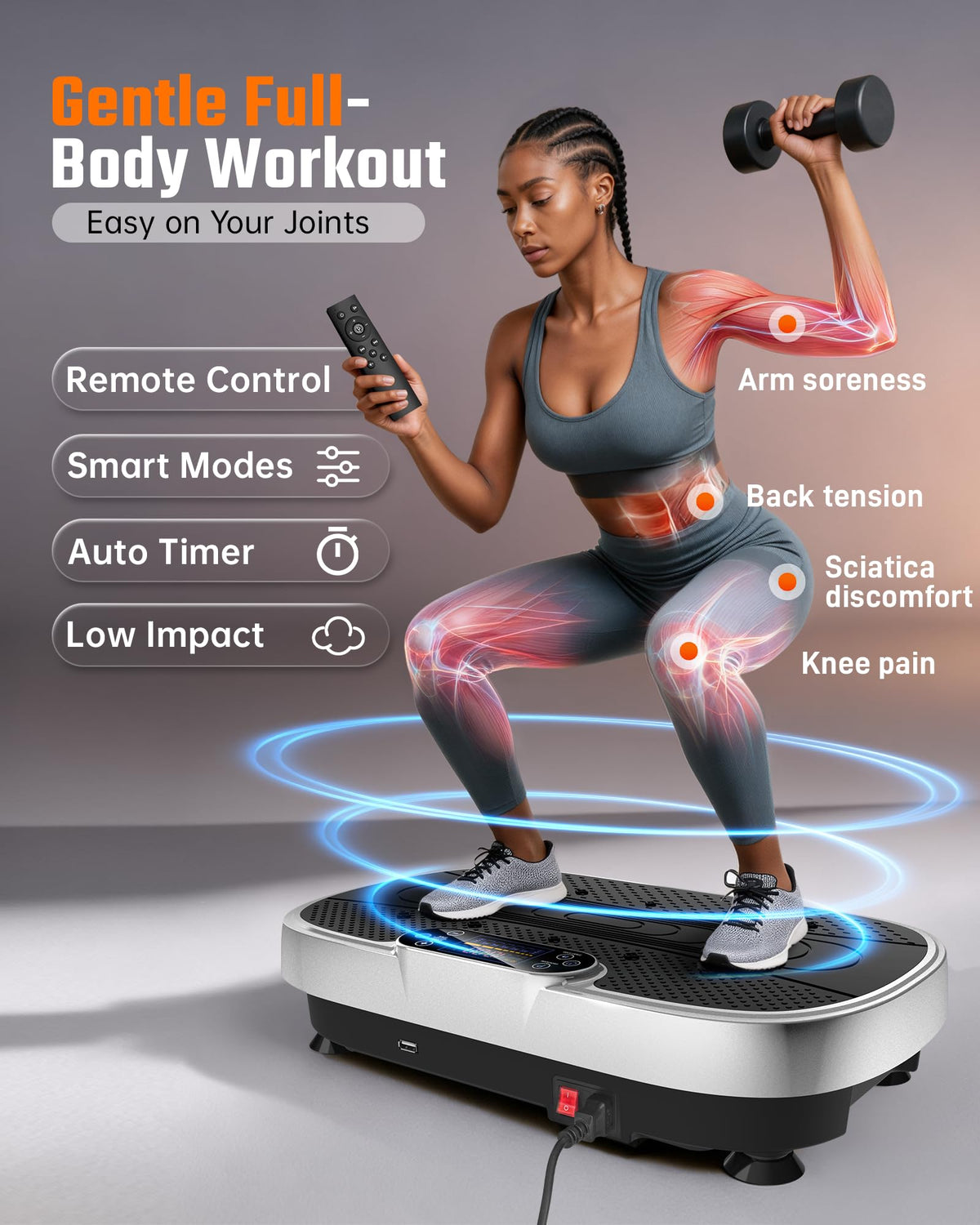 Vibration Plate Exercise Machine N322