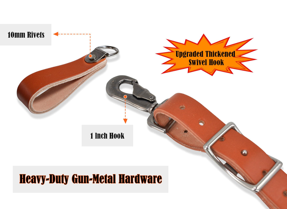 Leather Tool Belt Suspenders F83914