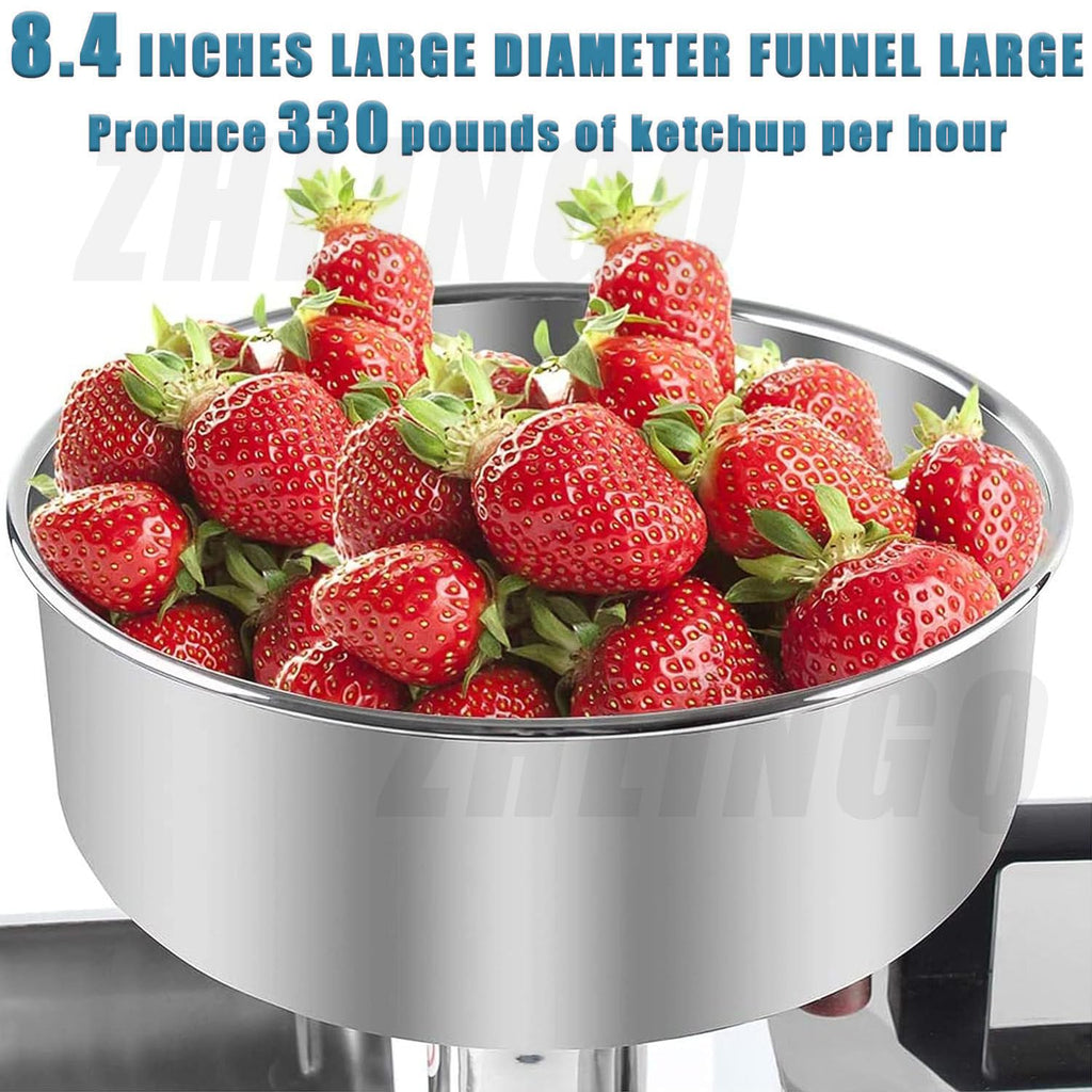 Commercial Electric Stainless Steel Tomato Strainer 150kg/h L936170