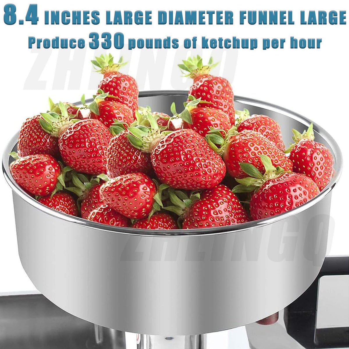 Commercial Electric Stainless Steel Tomato Strainer 150kg/h L936170