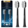 Electric Toothbrush Replacement Brush Heads 2-Pack Black D926