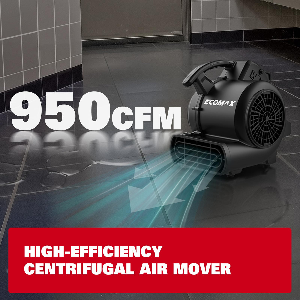 Air Mover Blower Fan 950 CFM with Timer X274