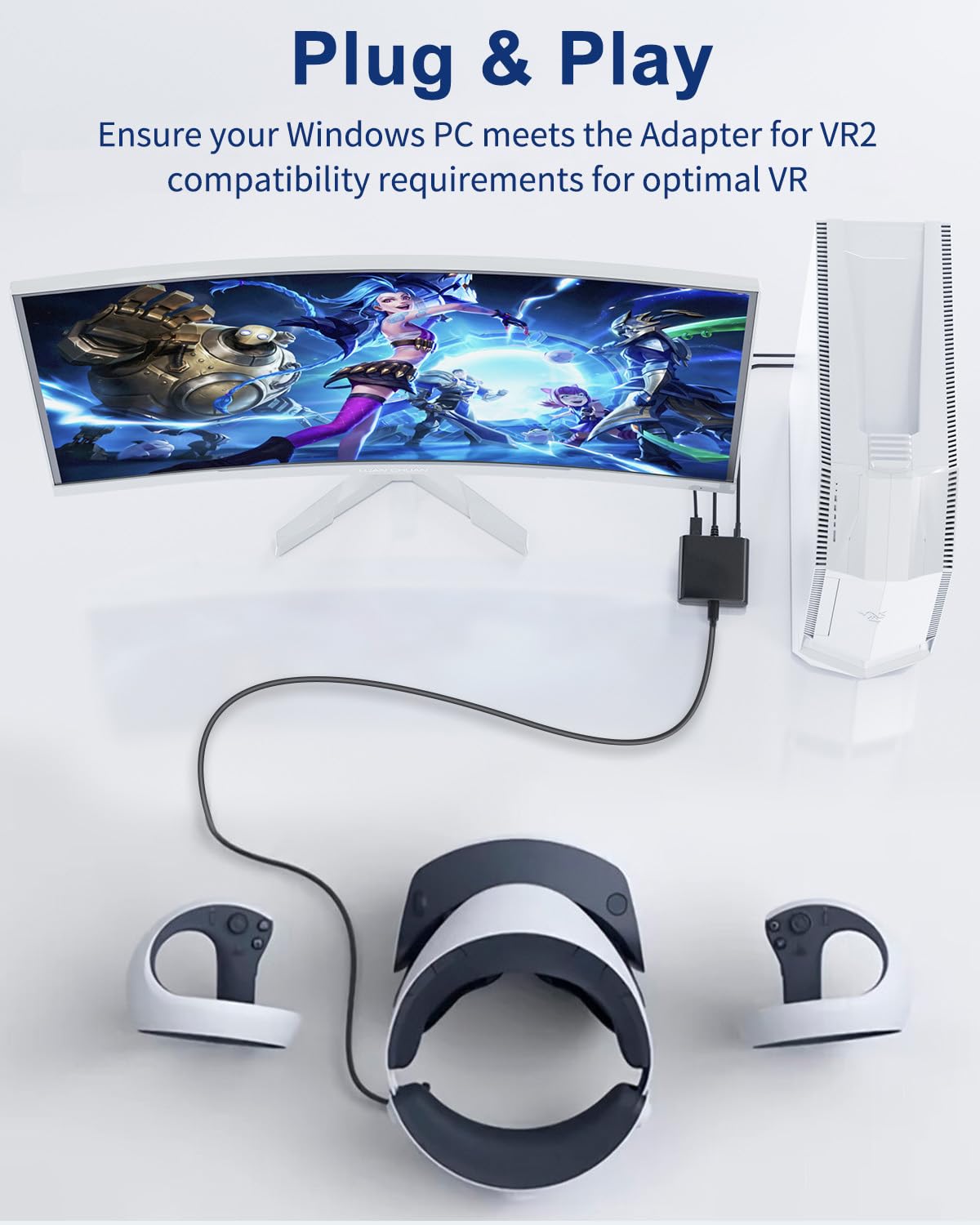 VR2 Headset Adapter for Windows PC & SteamVR G95152