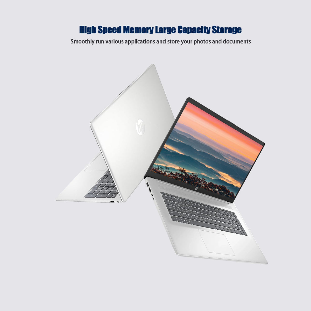 17.3" FHD Laptop, 16GB RAM, 1TB SSD, AMD Ryzen 5, Windows 11 Home, Silver B65003