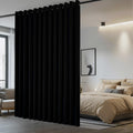 Black Room Divider Curtain 7' x 8.3' 1 Panel F7840