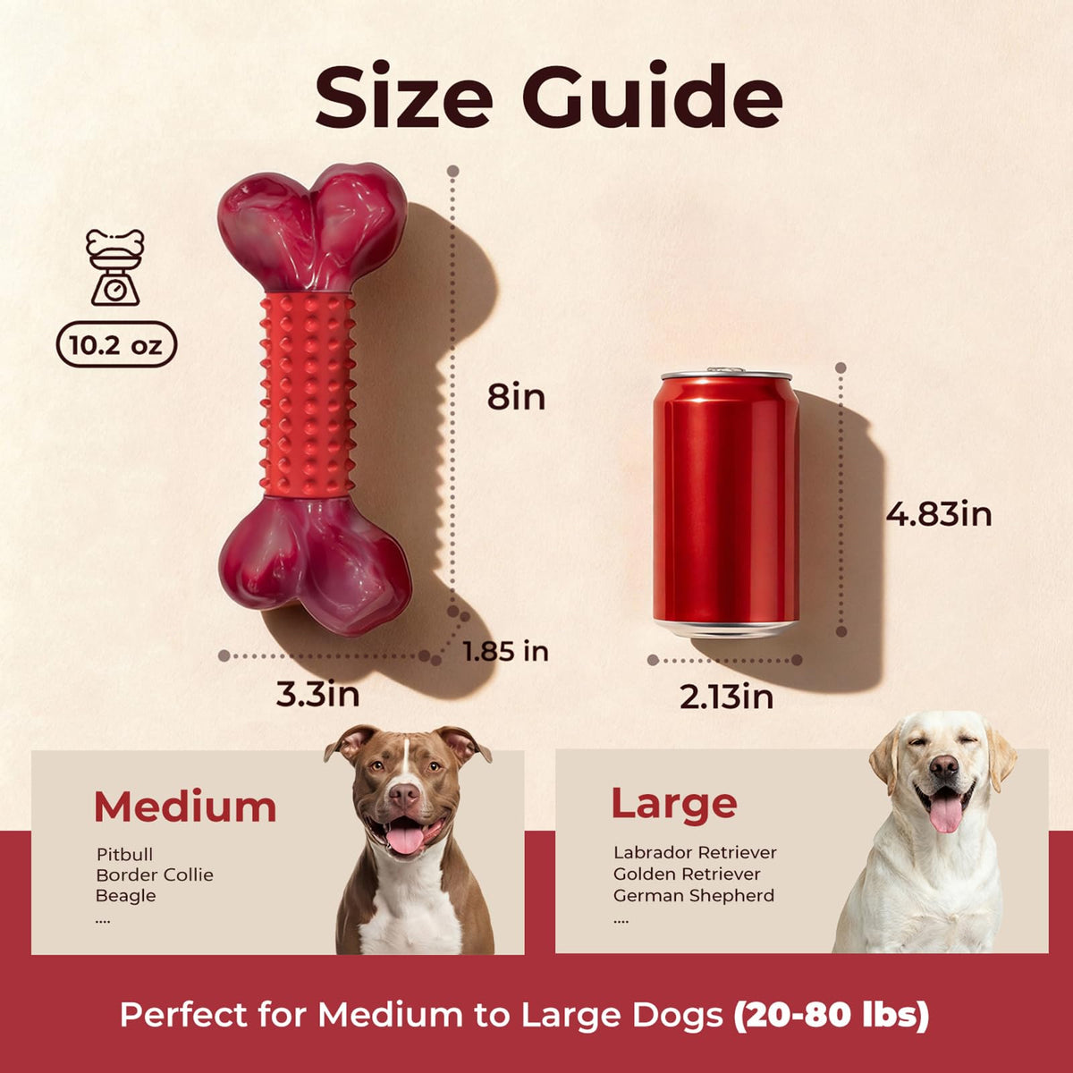 Beef Flavored Dog Chew Toys E756