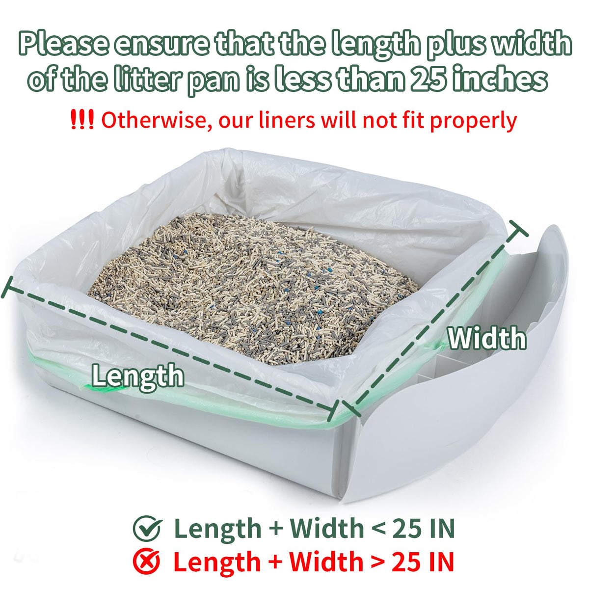 Automatic Litter Box Bags 40 Count Q354