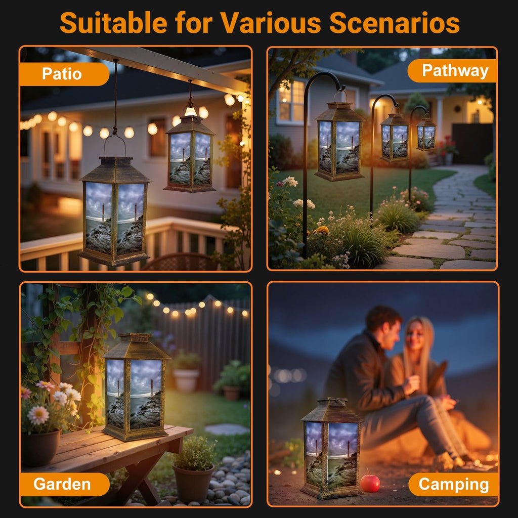 Waterproof LED Solar Lantern P294