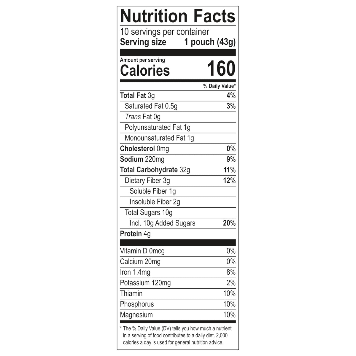 Steel Cut Maple & Brown Sugar Oatmeal 15.1 oz 6 Pack O446