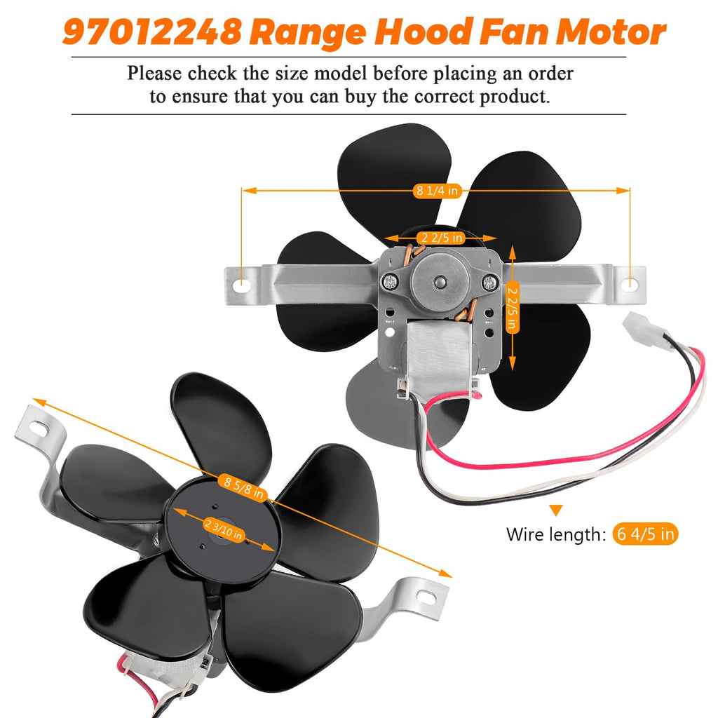 Range Hood Fan Motor Y8694