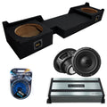Dual 10 Loaded Sub Box with Amp J416920