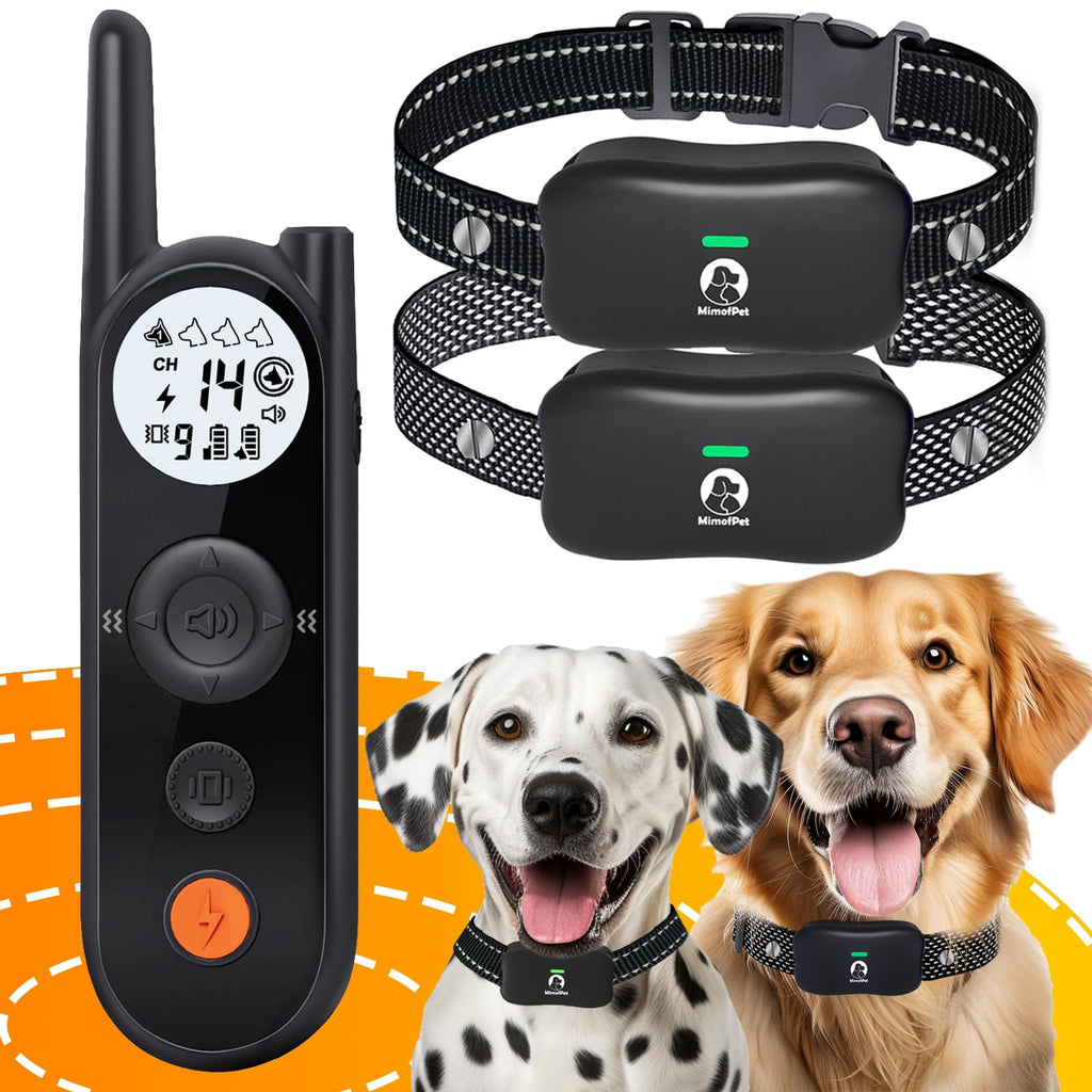 Wireless Dog Fence for 2 Dogs with Training Collar S35377
