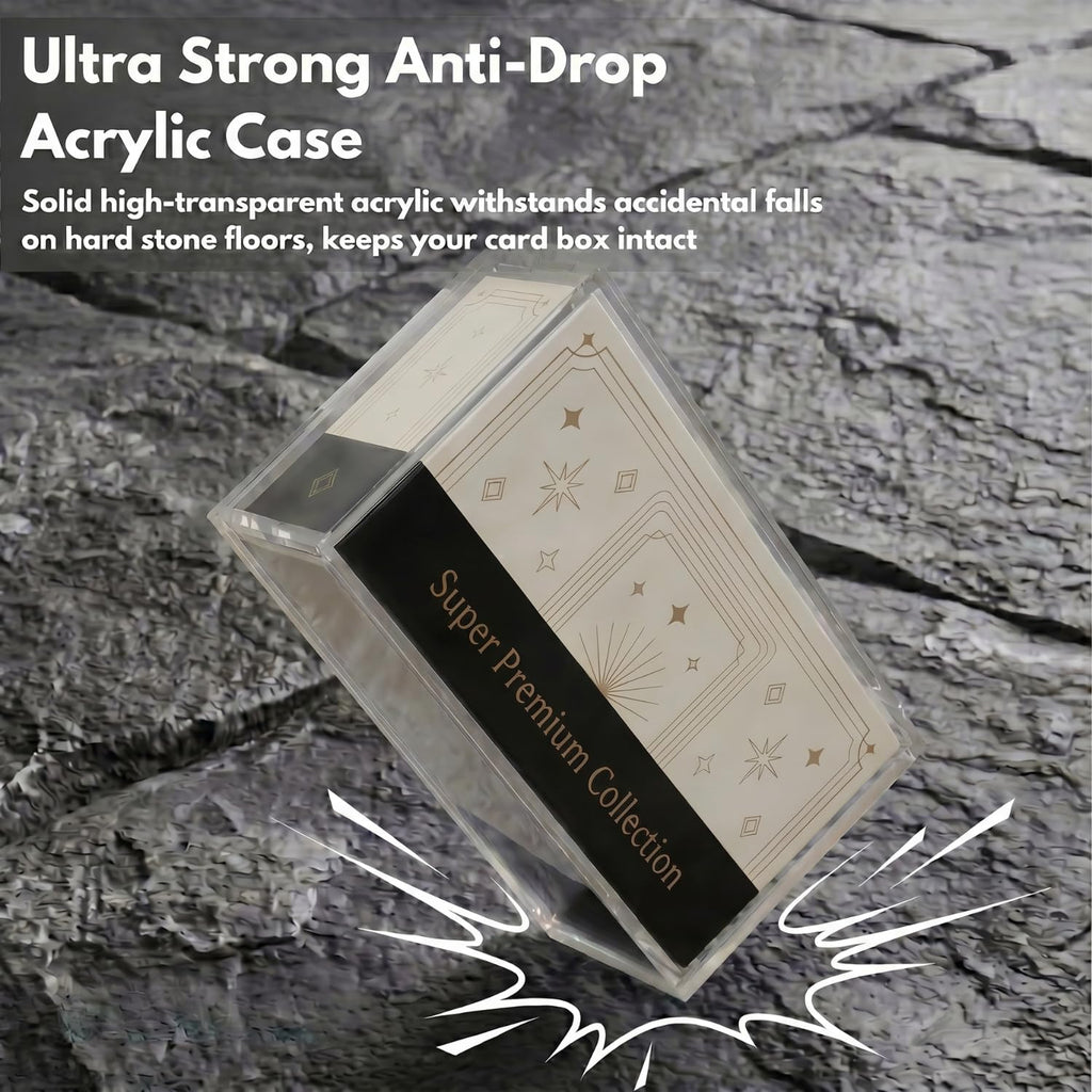 1 Pack Stackable Waterproof Scratch-resistant Acrylic Case S79978