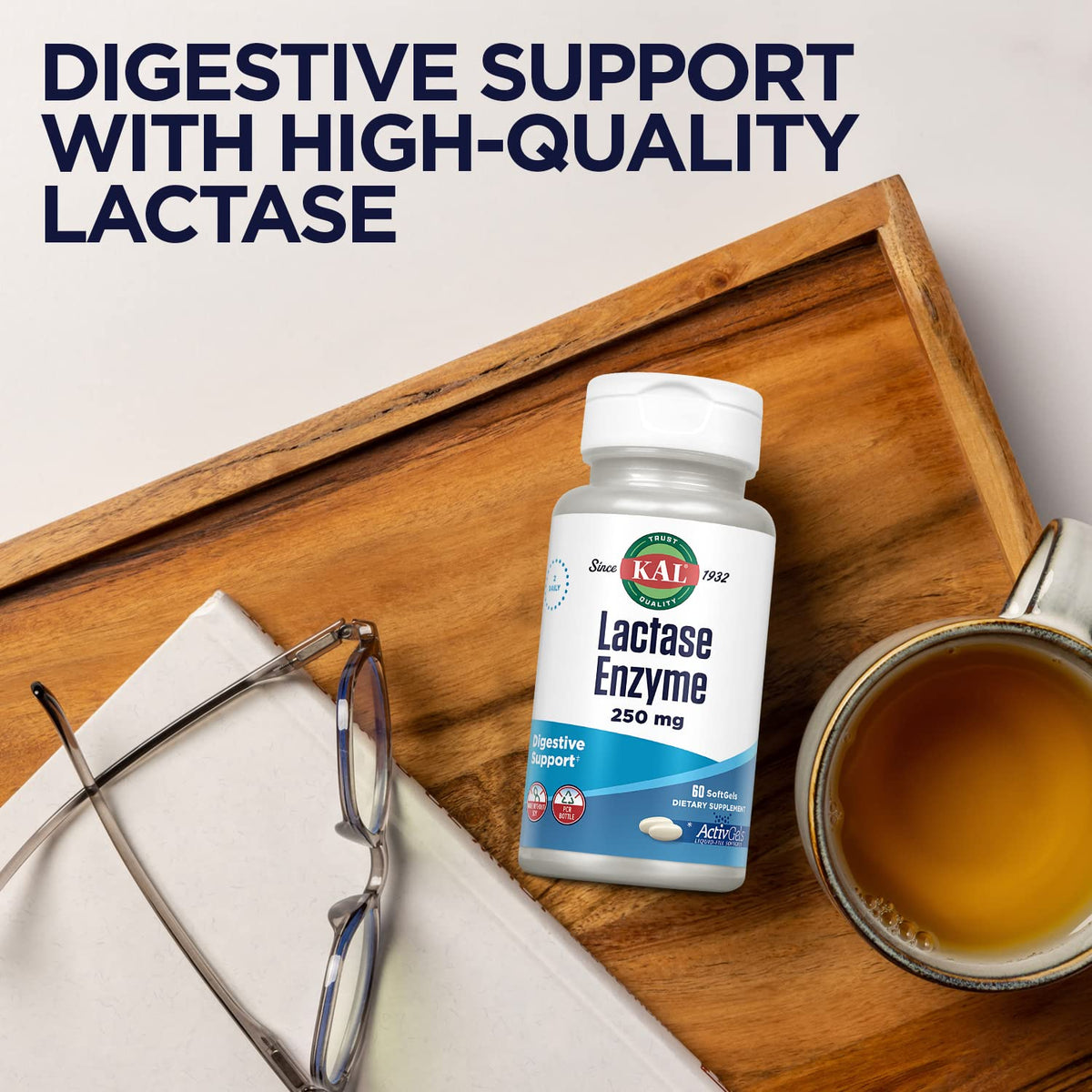 Lactase Enzyme 250 mg 60 SoftGels F968768