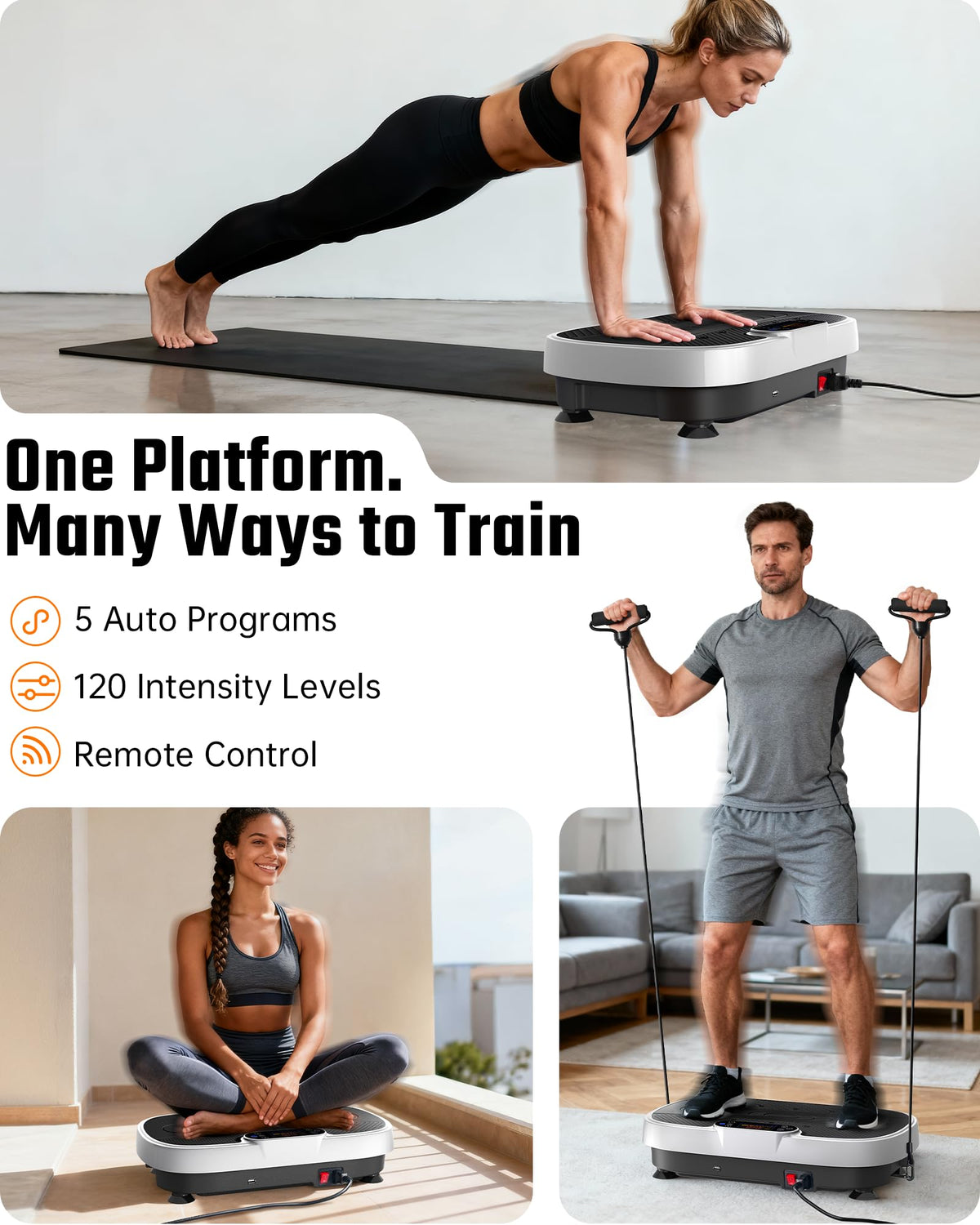 Vibration Plate Exercise Machine N322