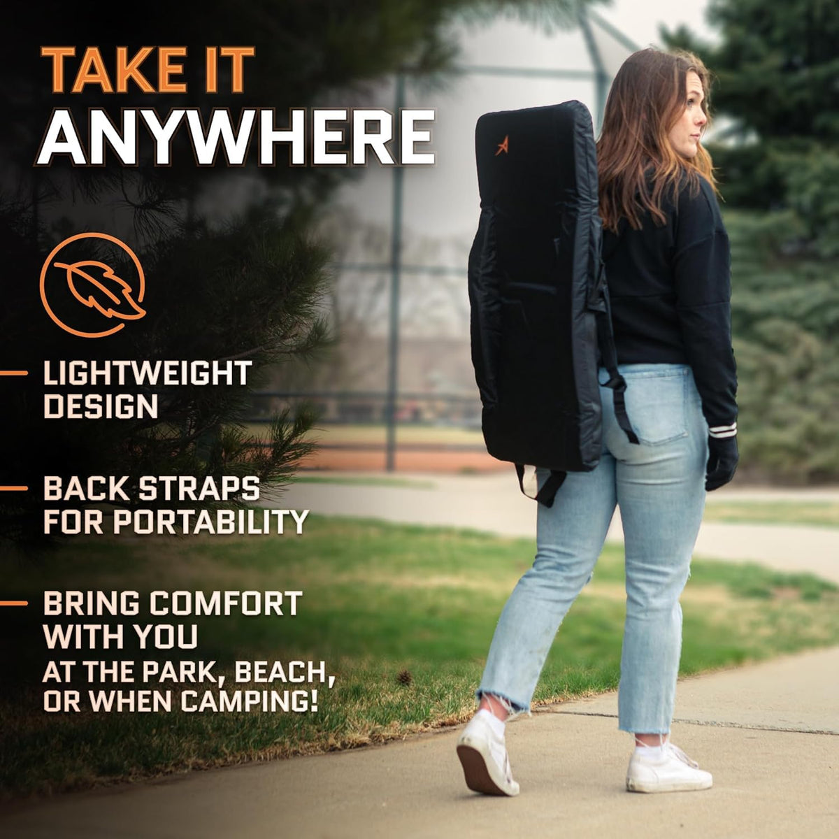 Heated Stadium Seats for Bleachers with Back Support W3110