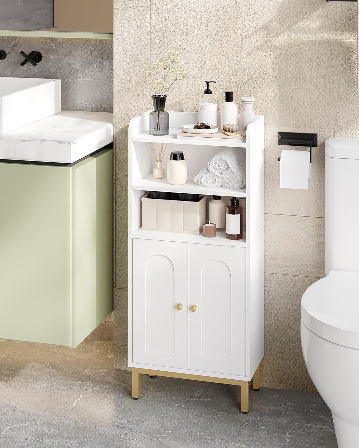 Bathroom Storage Cabinet with 2 Door L1540