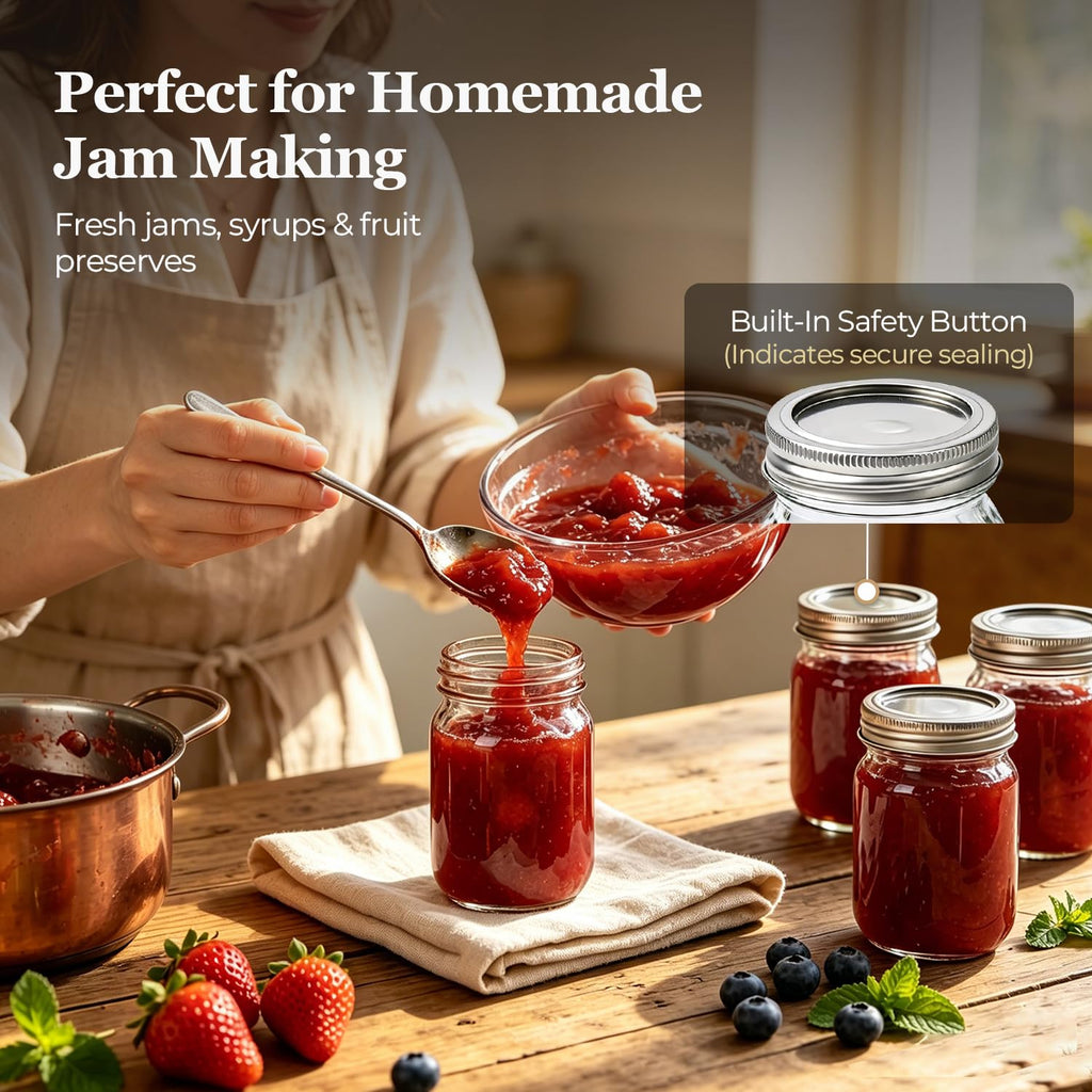 16 oz Regular Mouth Mason Jars 12 Pack Z427356