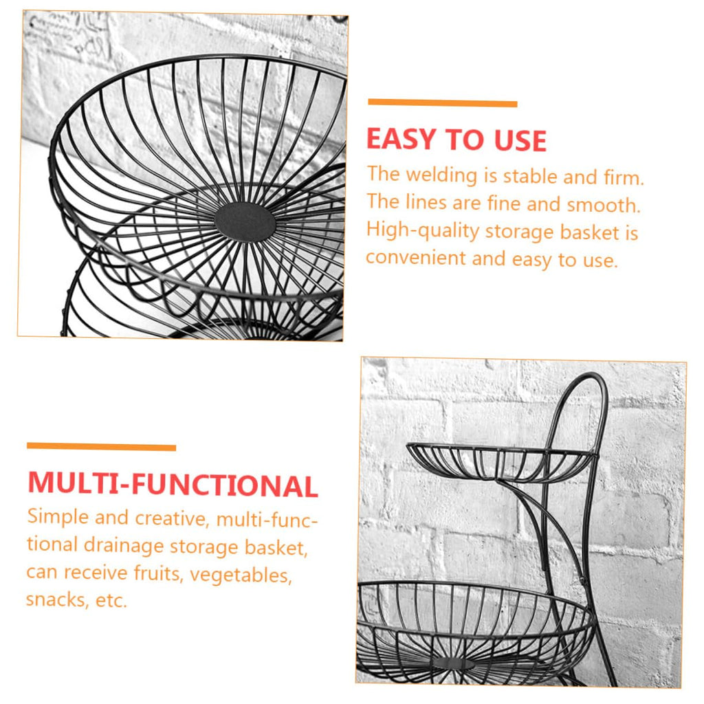 3-Tier Iron Basket K32428