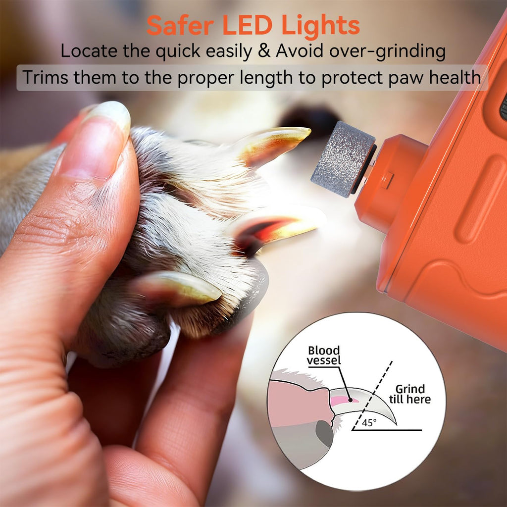 Dog Nail Grinder with Light U447487