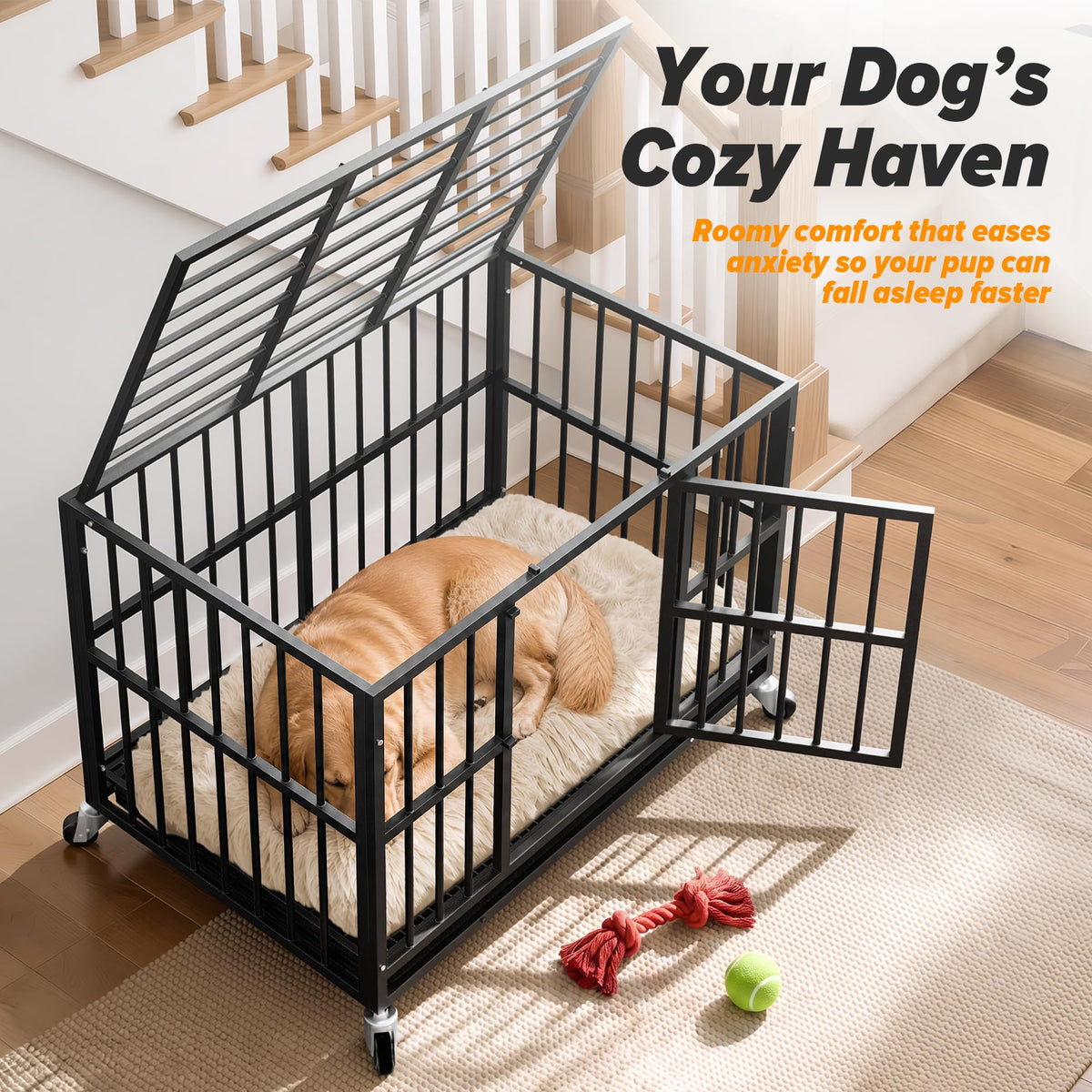 48 Inch Heavy Duty Dog Crate J894016