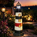 23" Solar Lighthouse Garden Statue P5773