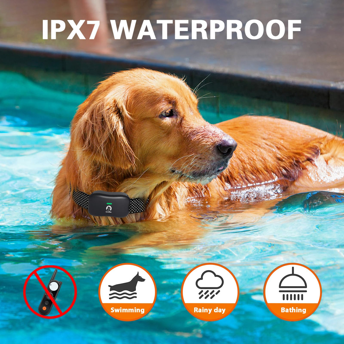 Wireless Dog Fence for 2 Dogs with Training Collar S35377